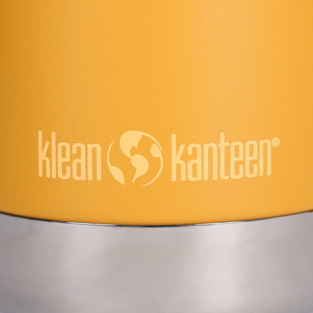 クリーンカンティーン（klean kanteen） 水筒 ステンレスボトル 保冷 保温 TKワイド12oz 355ml カフェキャップ マリーゴールド 19322089006012