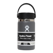 ハイドロフラスク（HydroFlask） 水筒 ボトル ステンレスボトル 保冷 保温 12 oz Wide Mouth 8900140050201 Stone