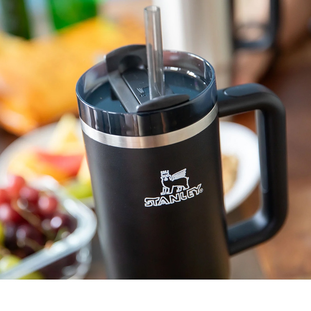 スタンレー（STANLEY） 水筒 タンブラー 保冷 THE QUENCHER H2.0 NAIJELgRAPH 0.88L BLACK 10-10827-337