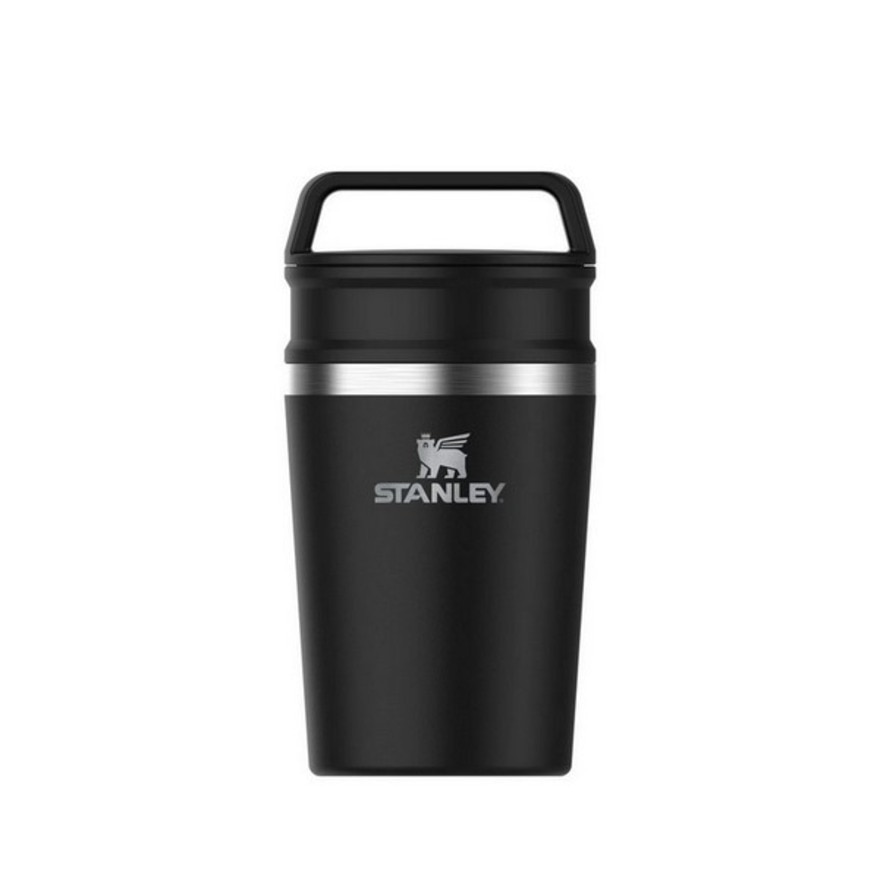 スタンレー（STANLEY） 水筒 ボトル タンブラー 保温 保冷 真空マグ 0.23L ブラック 10-02887-121