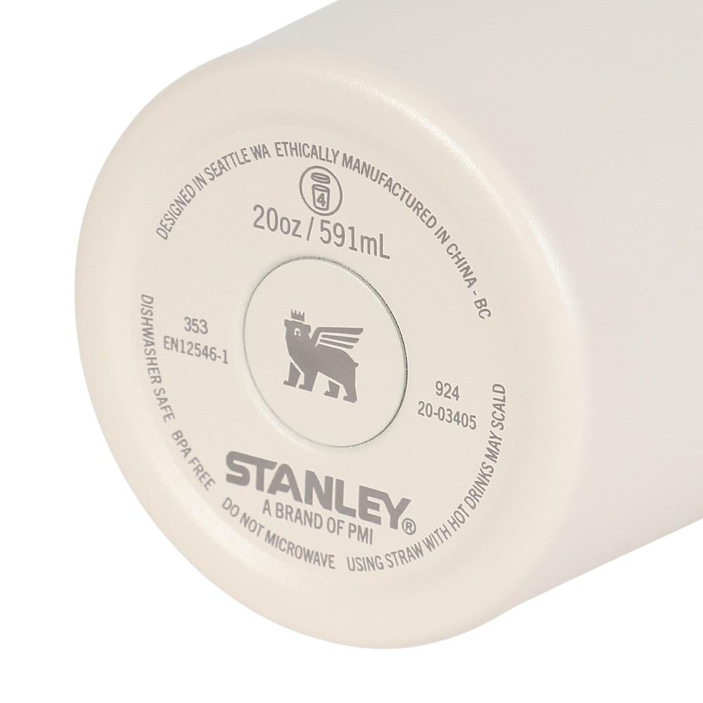 スタンレー（STANLEY） 水筒 ボトル マグ H2.0 真空スリムクエンチャー0.6L クリーム2.0 10-10826-278