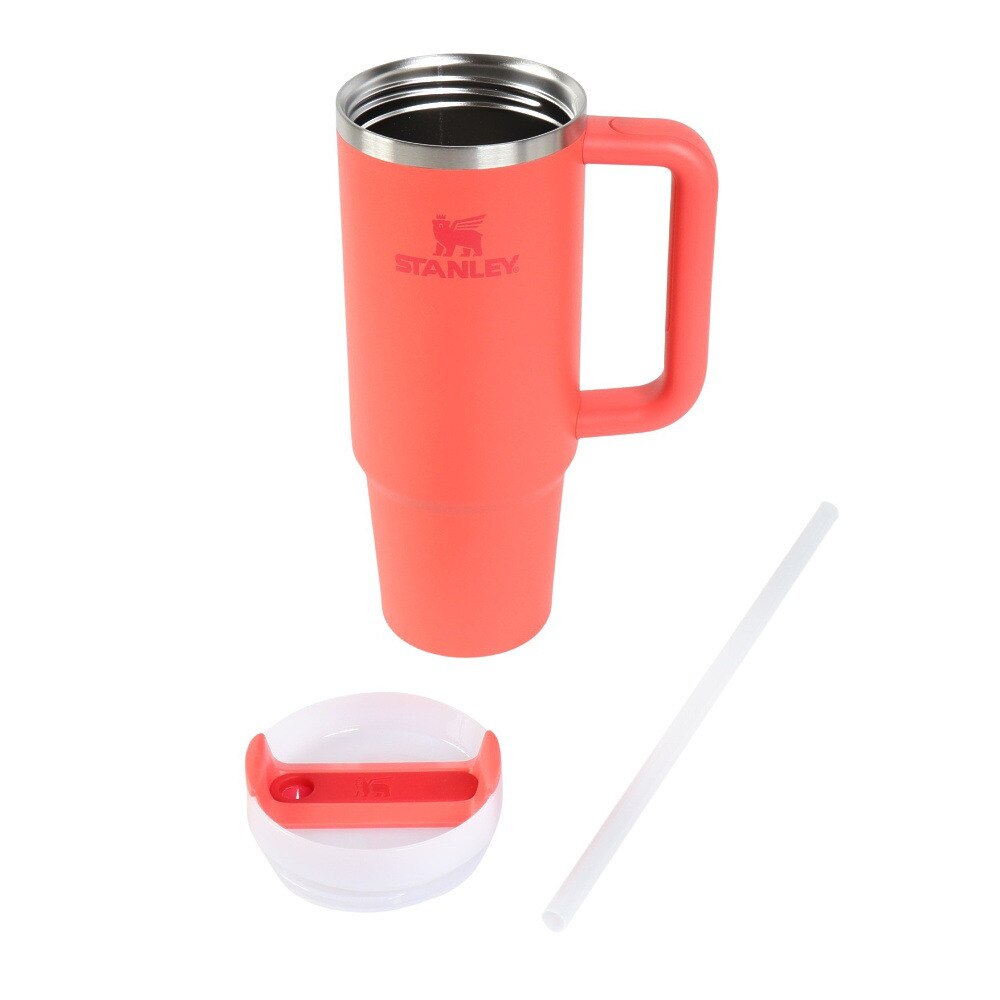 スタンレー（STANLEY） 水筒 ボトル マグ H2.0 真空スリムクエンチャー 0.88L ホットコーラル 10-10829-270