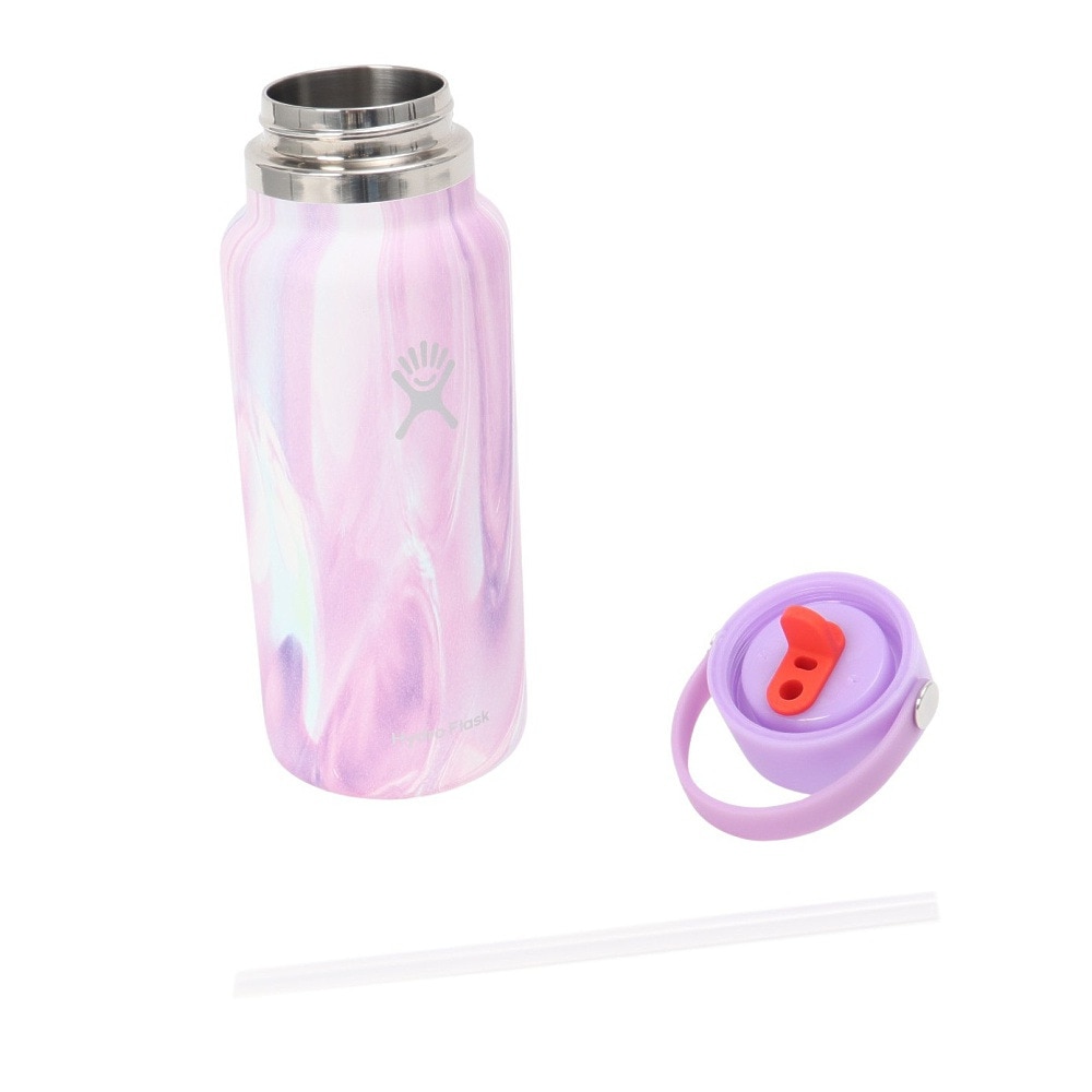 ハイドロフラスク（HydroFlask） 水筒 ボトル マグ 32 oz Wide Mouth Flex Straw Cap 8902020167251