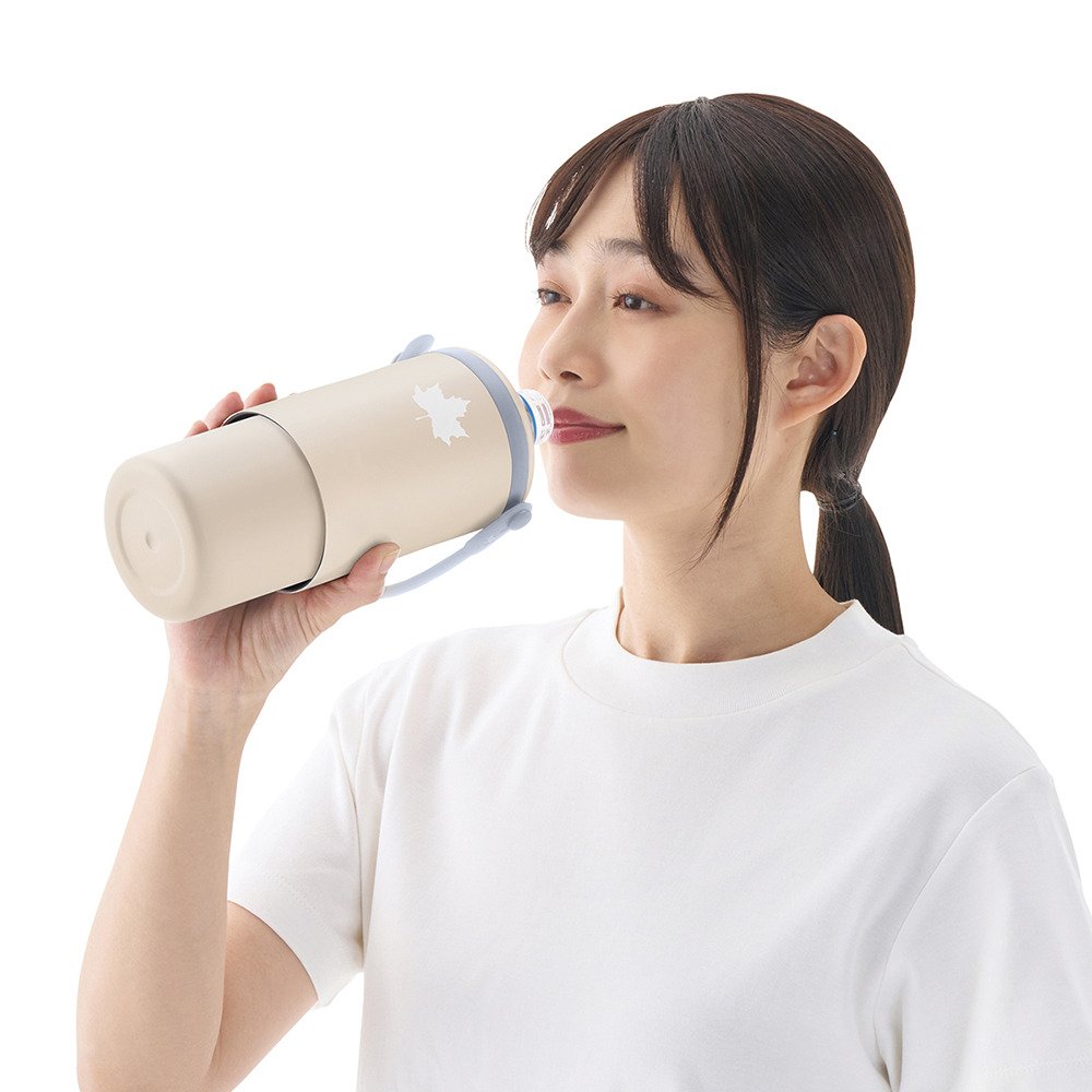 ロゴス（LOGOS） 水筒 ボトル マグ ペットボトルシリンダ ベージュ 81287643
