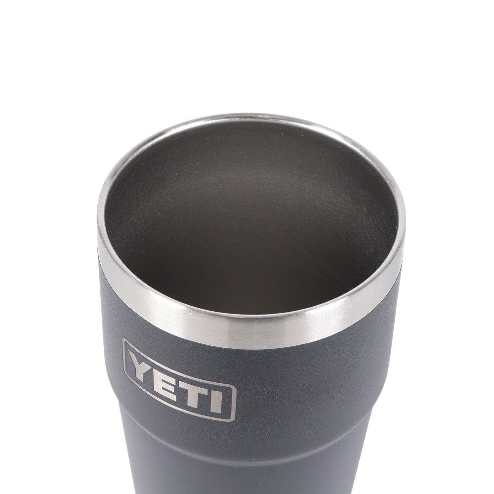 イエティ（YETI） 水筒 ボトル マグ ランブラー20oz スタッカブルカップ 80171068001020 ブラック