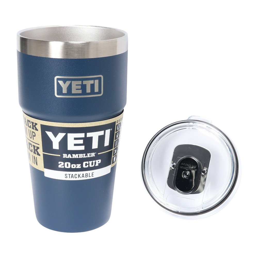イエティ（YETI） 水筒 ボトル マグ ランブラー 20oz スタッカブルカップ NV 80171068012020