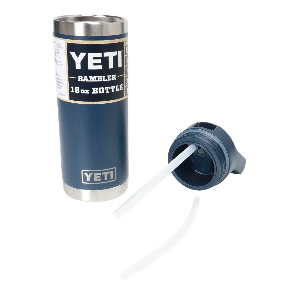 イエティ（YETI） 水筒 ボトル マグ ランブラー 18oz WBチャグストロー