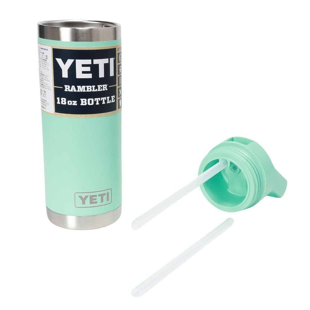 イエティ（YETI） 水筒 ボトル マグ ランブラー 18oz WBチャグストロー