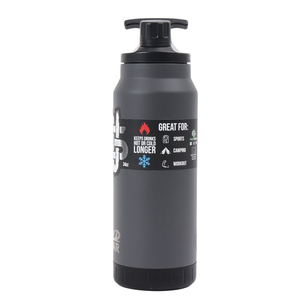 Wyld Gear（Wyld Gear） 水筒 マグボトル 保冷 保温 1005ml 34oz 34-MAG Grey
