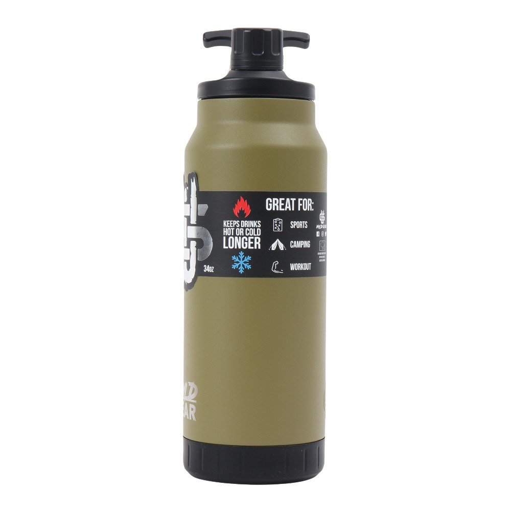 Wyld Gear（Wyld Gear） 水筒 マグボトル 保冷 保温 1005ml 34oz 34-MAG OD Green