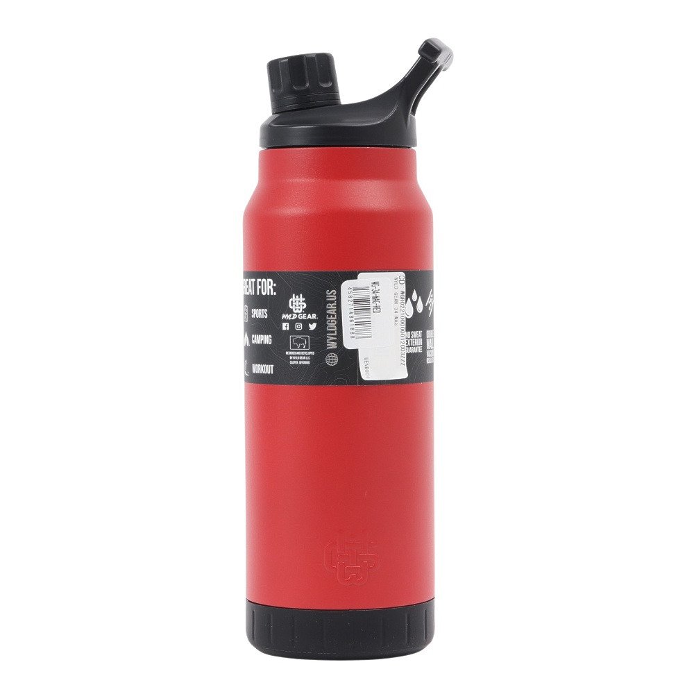 Wyld Gear（Wyld Gear） 水筒 マグボトル 保冷 保温 1005ml 34oz 34-MAG Red