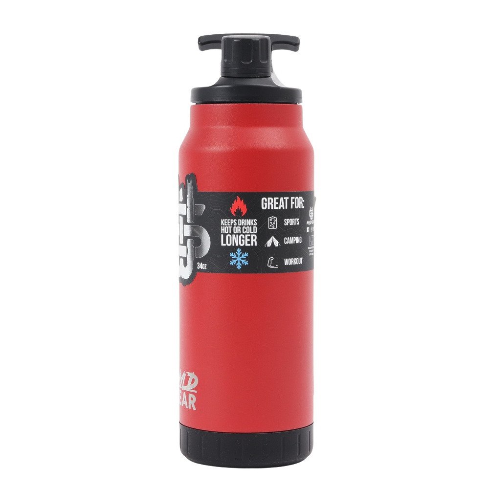 Wyld Gear（Wyld Gear） 水筒 マグボトル 保冷 保温 1005ml 34oz 34-MAG Red