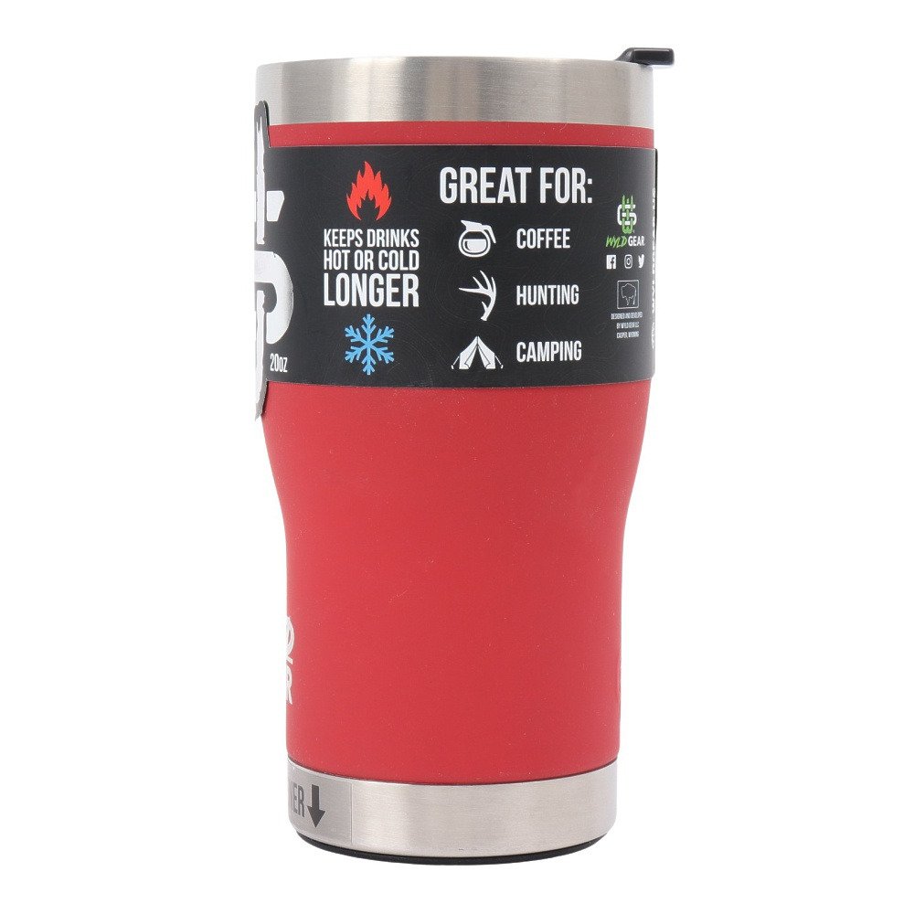 Wyld Gear（Wyld Gear） タンブラー ボトル マグ 保冷 保温 592ml 20oz WT20 RD