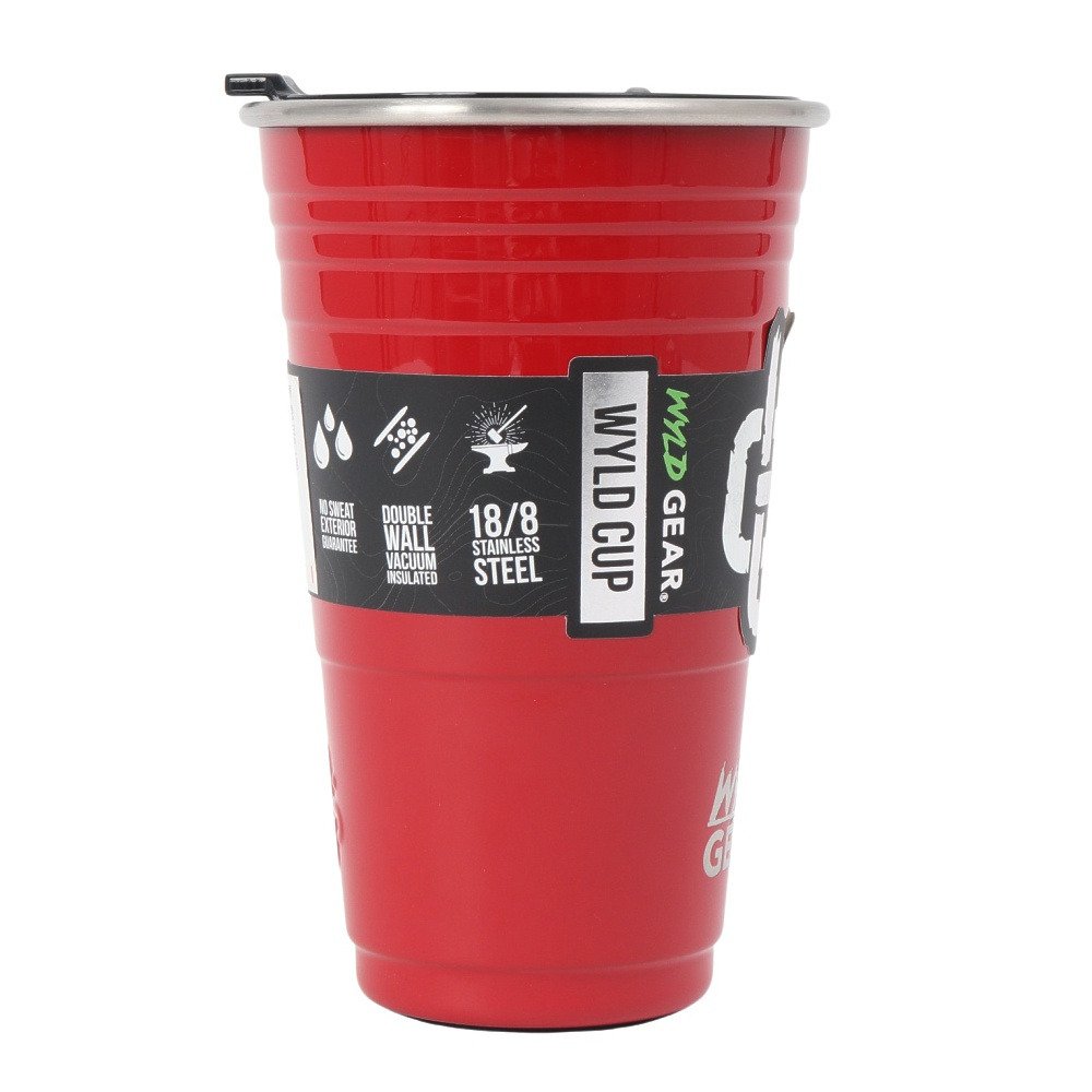 437ml Wyld Gear(Wyld Gear) タンブラー ボトル マグ ワイルドカップ 437ml 16oz WYLD16-18 RD ...