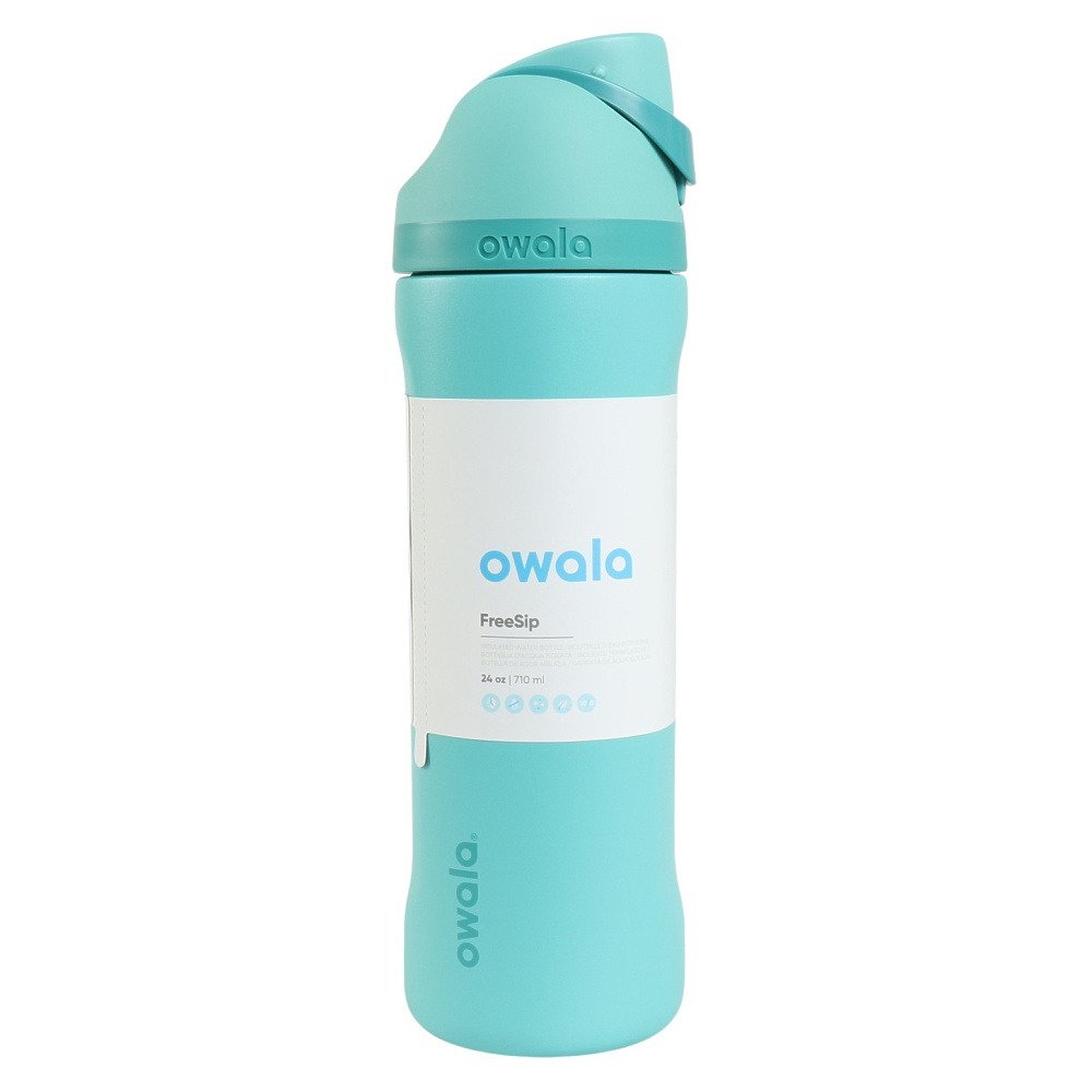 激レア‼️ 値下げ中‼️owala 水筒 リボン 水色 オワラ（owala） 水筒 ボトル マグ FreeSip 710ml ナインティーズ