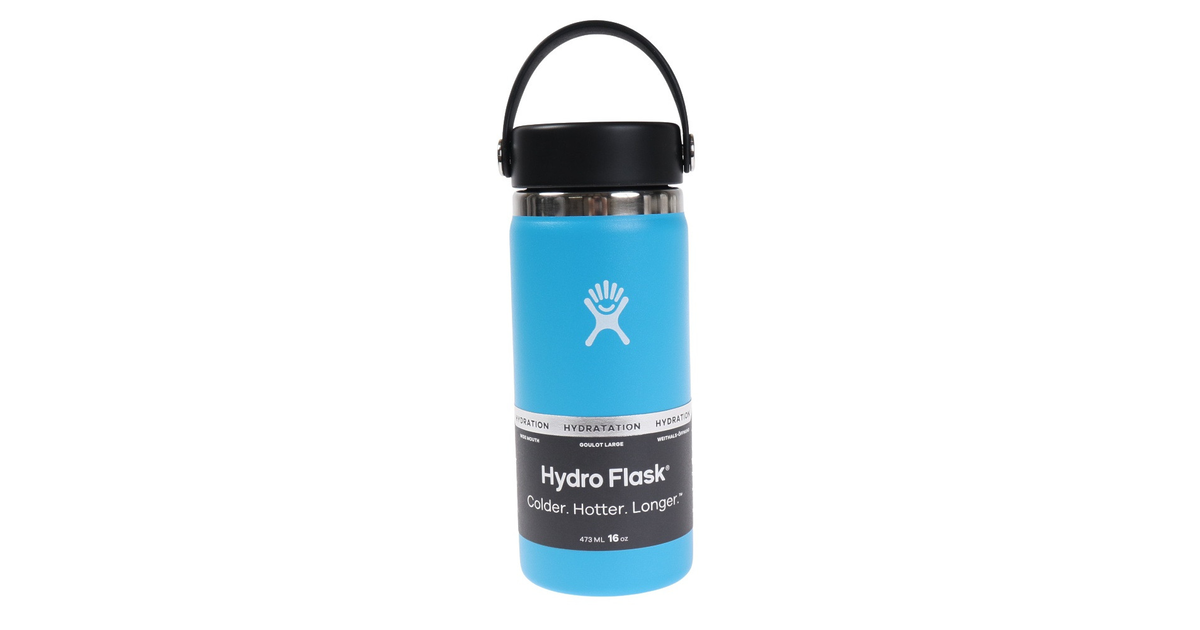 ハイドロフラスク（HydroFlask） 水筒 ボトル マグ 16 oz Wide Mouth 5089022Pacific アウトドア