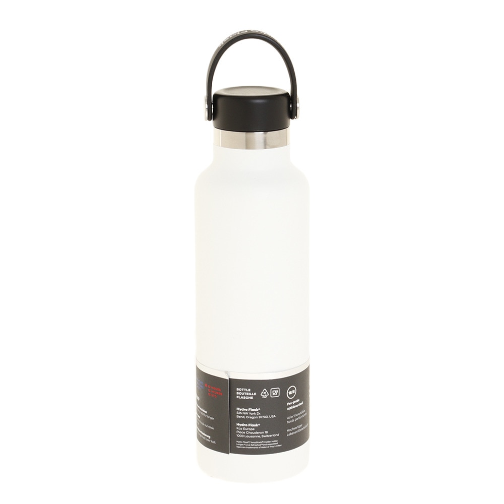 ハイドロフラスク（HydroFlask） 21 oz Standard Mouth 水筒 5089014-01White