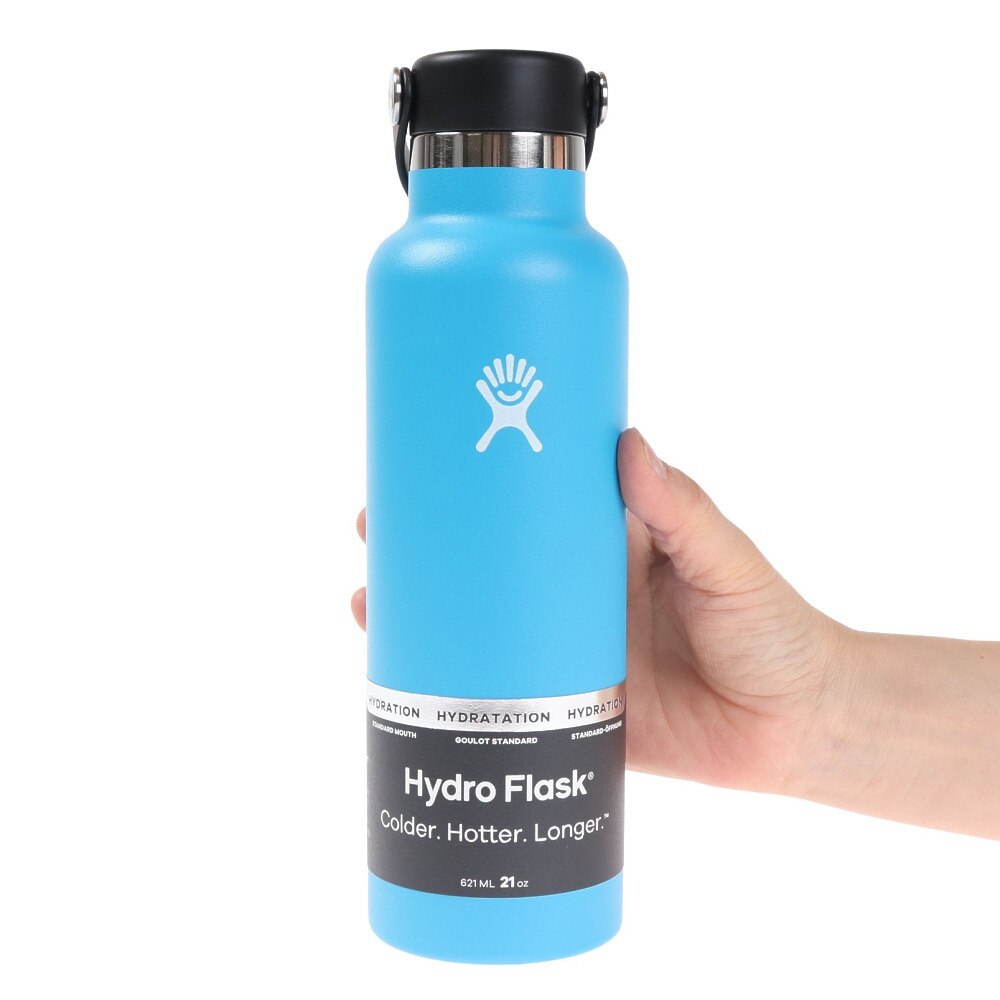 ハイドロフラスク（HydroFlask） 水筒 ボトル マグ 21 oz Standard Mouth 5089014-03Pacific