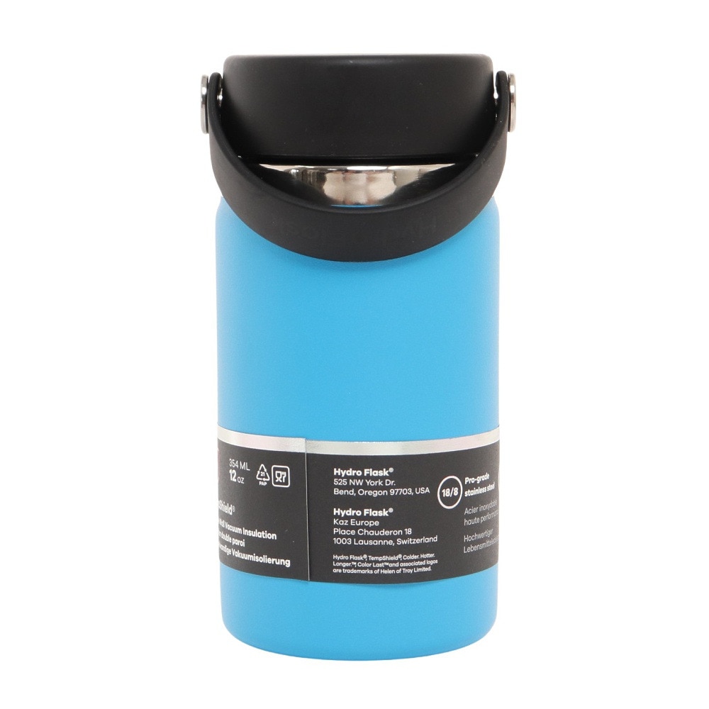 ハイドロフラスク（HydroFlask） 水筒 ボトル マグ 12 oz Wide Mouth 5089021-03Pacific