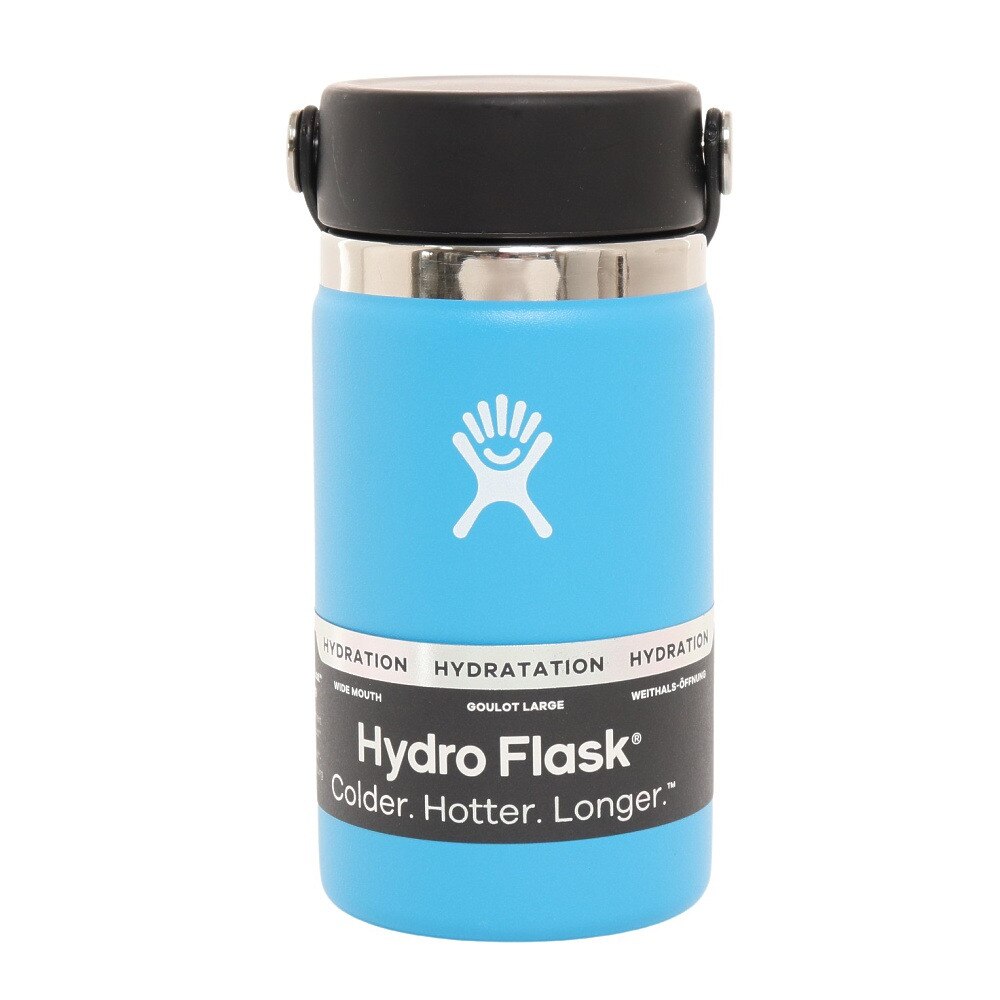 ハイドロフラスク（HydroFlask） 水筒 ボトル マグ 12 oz ワイドマウス 5089021-03Pacific