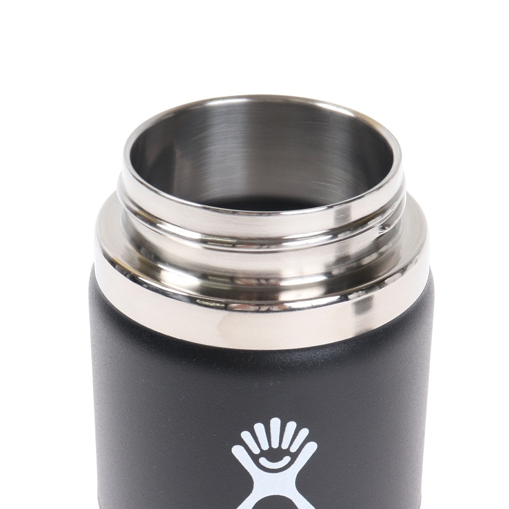 ハイドロフラスク（HydroFlask） 水筒 ボトル マグ 12 oz Wide Mouth 5089021-20Black