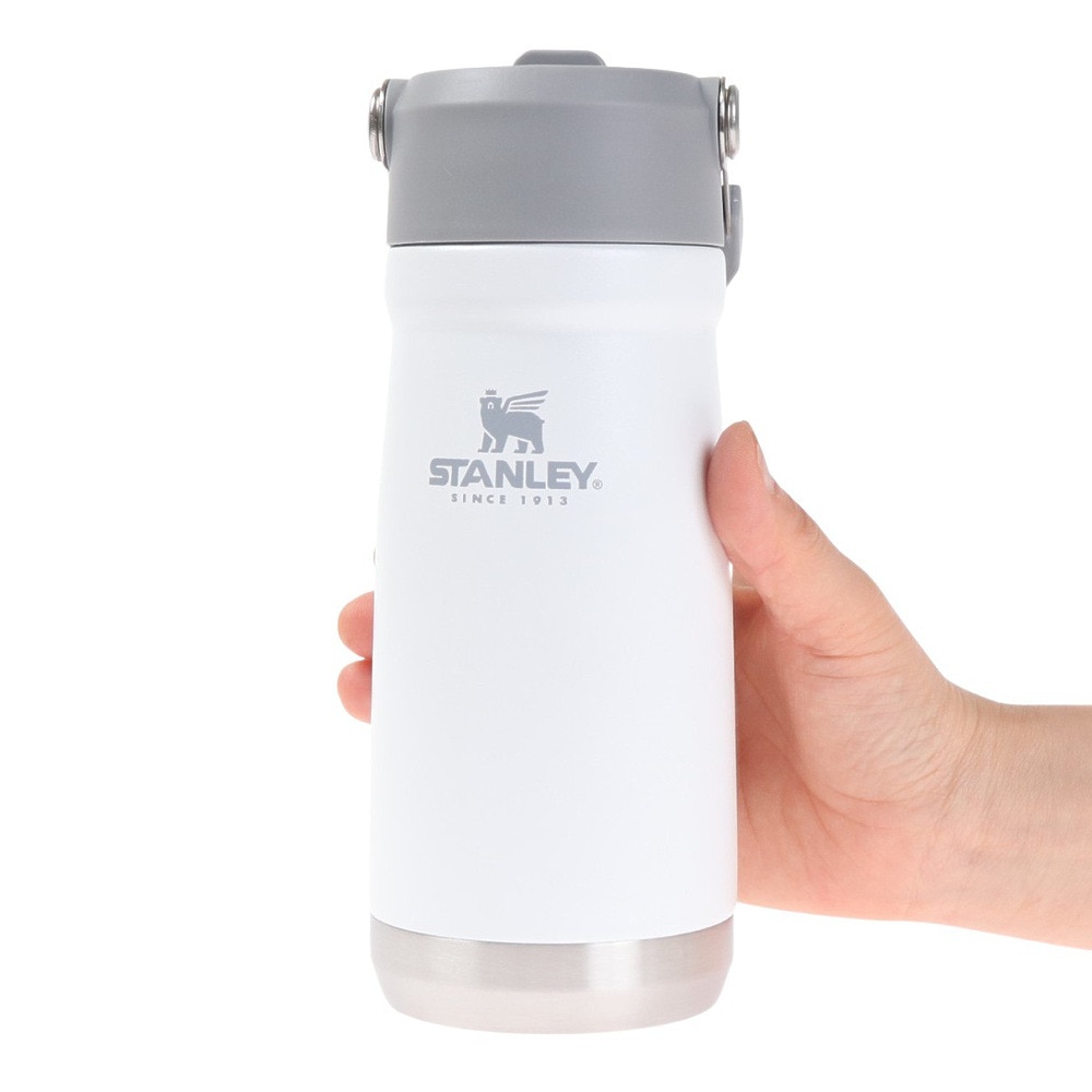 ＳＴＡＮＬＥＹ アイスフローフリップストロー真空ウォーターボトル ホワイト 0.5L 10-09991-088 水筒 アウトドア キャンプ BBQ スポーツ