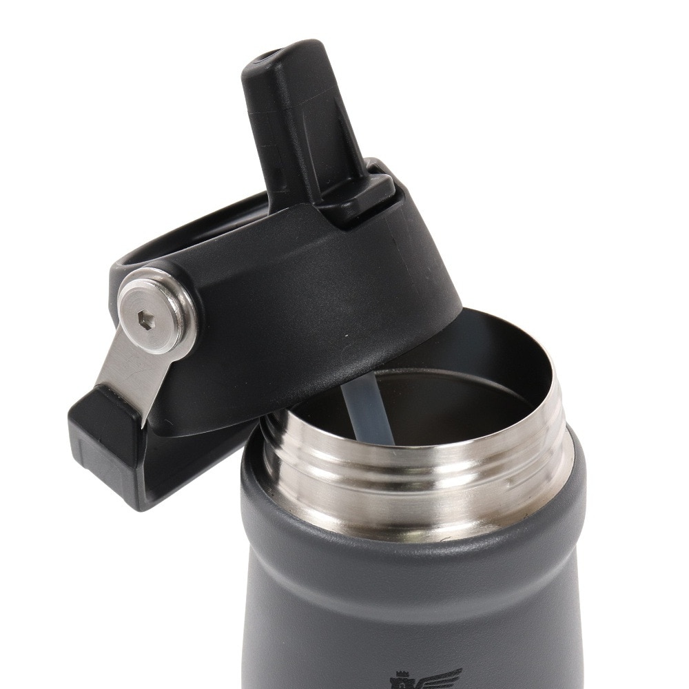 ＳＴＡＮＬＥＹ アイスフローフリップストロー真空ウォーターボトル チャコールグレー 0.5L 10-09991-089 水筒 アウトドア キャンプ BBQ スポーツ