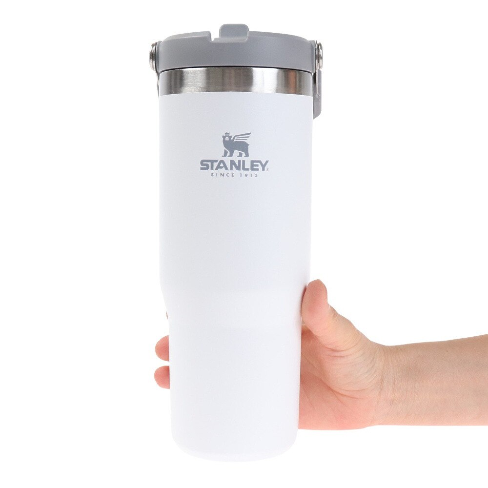 スタンレー（STANLEY） アイスフローフリップストロー真空タンブラー ホワイト 0.88L 10-09993-119 水筒 ボトル アウトドア キャンプ BBQ スポーツ