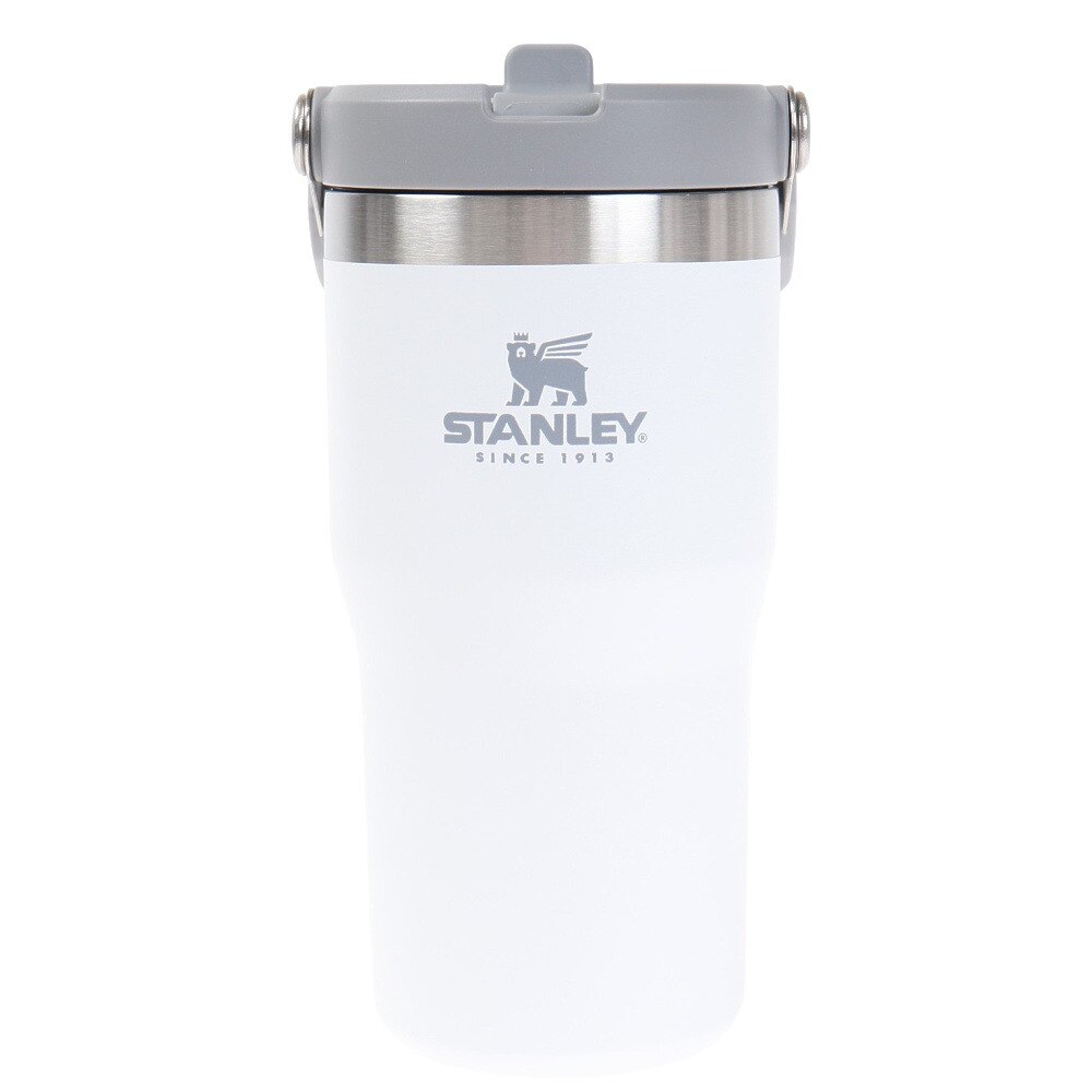 スタンレー（STANLEY） アイスフローフリップストロー真空タンブラー ホワイト 0.59L 10-09994-102 水筒 ボトル アウトドア キャンプ BBQ スポーツ