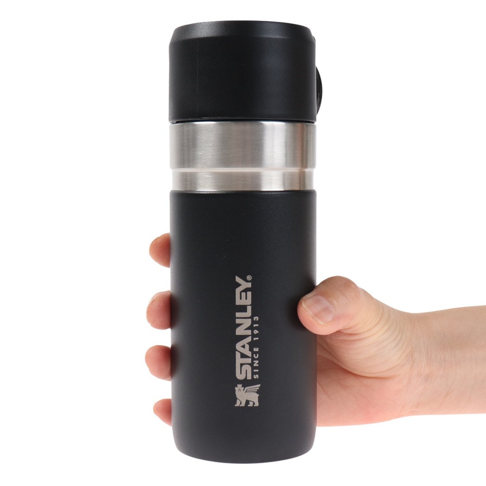 スタンレー（STANLEY） ゴーシリーズ真空ボトル マットブラック 0.37L 10-10124-050 水筒 マグボトル アウトドア キャンプ BBQ おしゃれ レトロ 保温保冷