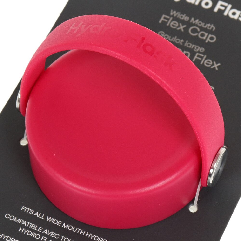ハイドロフラスク（HydroFlask） 水筒 ボトル キャップ フタ 交換 FLEX CAP WIDE MOUTH 8900050085221 ピンク