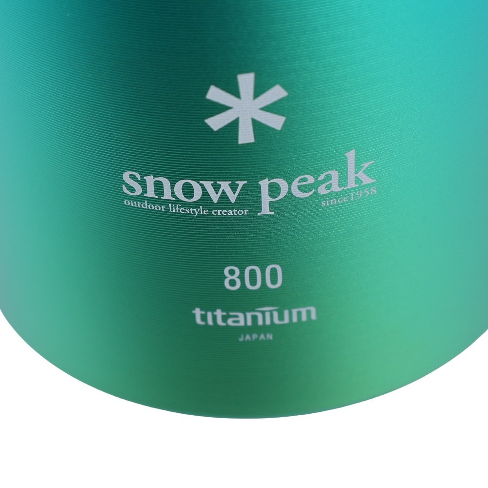 スノーピーク（snow peak） 水筒 ボトル チタン製 オーロラボトル800
