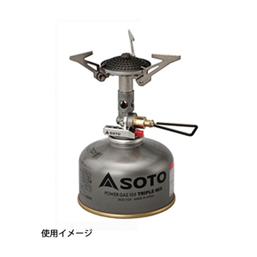 ソト（SOTO） ソト SOTO パワーガス105 トリプルミックス SOD-710T キャンプ用品 ストーブ