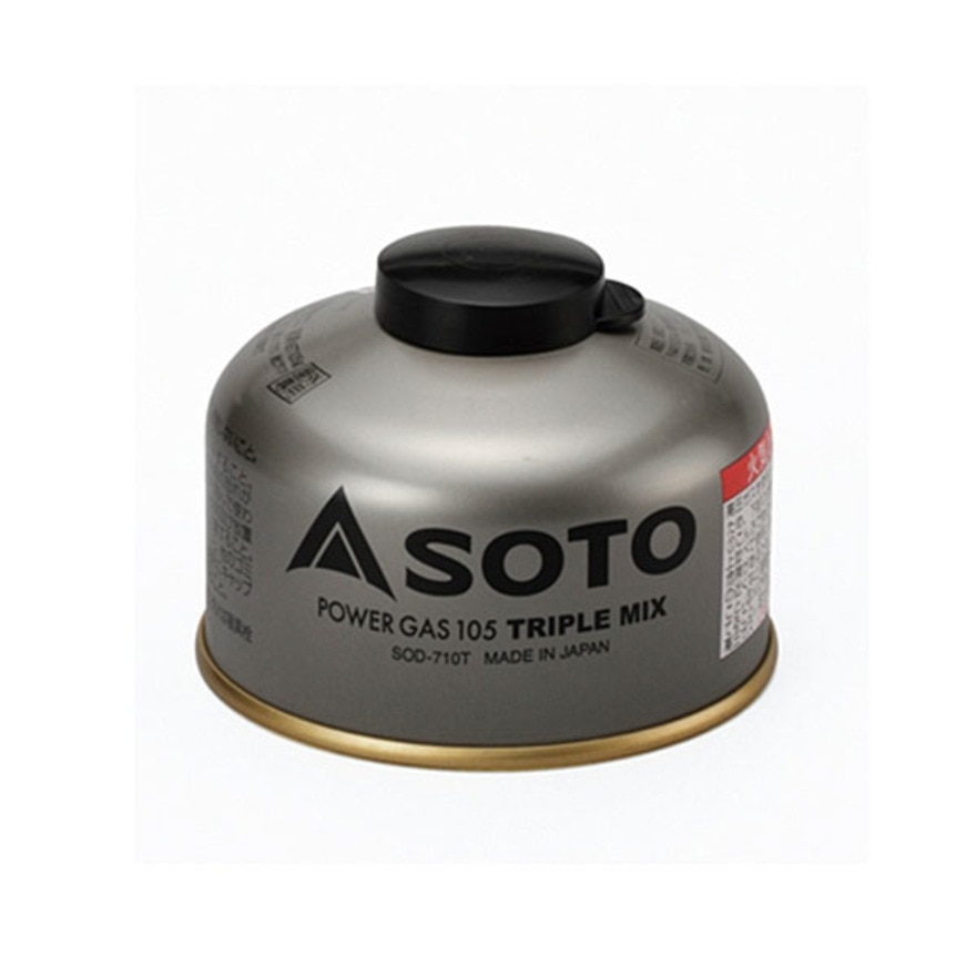 ソト（SOTO） ソト SOTO パワーガス105 トリプルミックス SOD-710T キャンプ用品 ストーブ