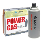 SOTOパワーガス 3本パック ST-7601 キャンプ用品 ストーブ