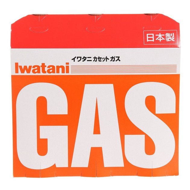 イワタニ（iwatani） カセットガス 3本パック CB-250OR | アウトドア 