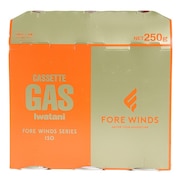 FORE WINDS（FORE WINDS） カセットガス FORE WINDS イソ 3本パック FW-250-IS