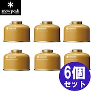 ギガパワーガス110プロイソ 6個セット GP-110GR ガス缶 燃料