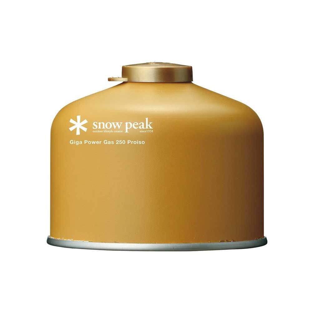 スノーピーク（snow peak） ギガパワーガス250プロイソ 6個セット GP-250GR ガス缶 燃料