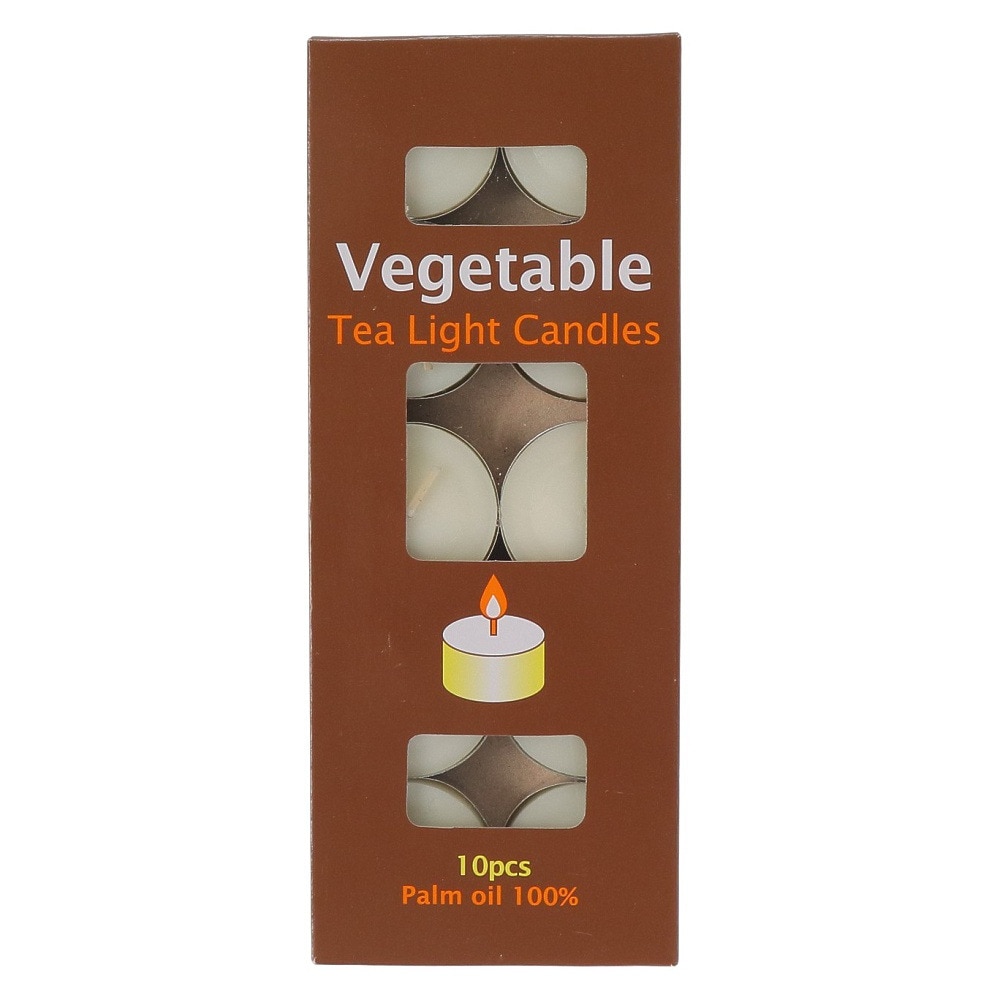 ペガサスキャンドル（Pegasus Candle） キャンドル 10個入り パームオイル ベジタブルティーライトキャンドル 6363800