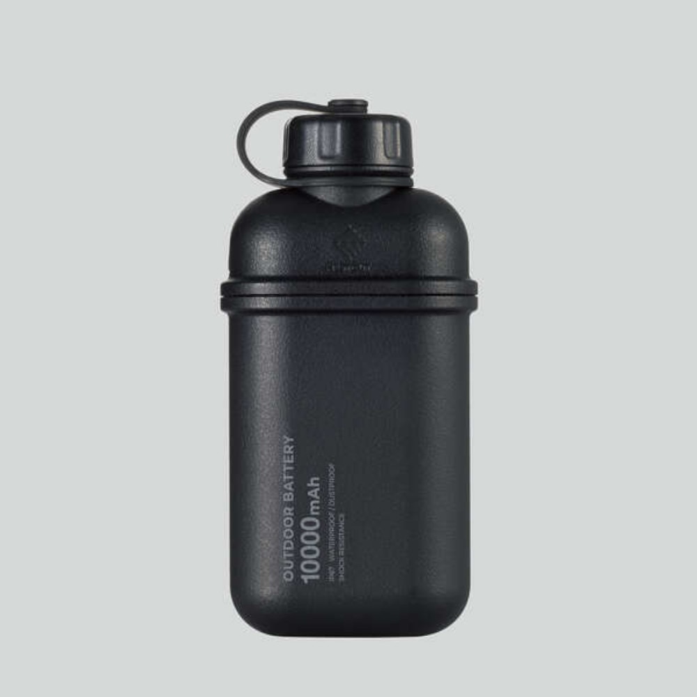 エレコム（ELECOM） 防災 防災用品 非常用 災害 モバイルバッテリー 防水 防塵 NESUOUT 10000mAh/20W/C×1+A×1 DE-NEST-10000BK