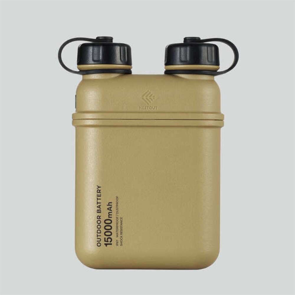 エレコム（ELECOM） 防災 防災用品 非常用 災害 モバイルバッテリー NESTOUT 15000mAh/32W/C×1+A×2