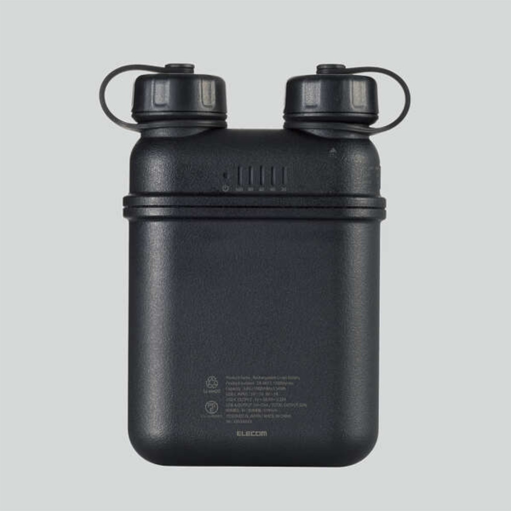 エレコム（ELECOM） 防災 防災用品 非常用 災害 モバイルバッテリー NESTOUT 15000mAh/32W/C×1+A×2
