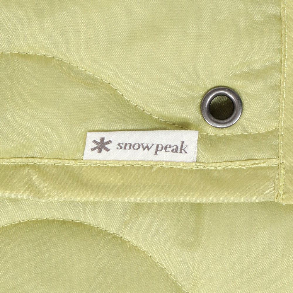 スノーピーク（snow peak） ピクニックラグ Mサイズ ライトオリーブ TM