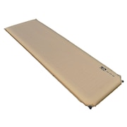 インフレーターマット キャンプ 車中泊 インフレータブル式マット 8cm TAN