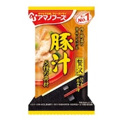 フリーズドライ いつものおみそ汁贅沢 豚汁 即席 インスタント