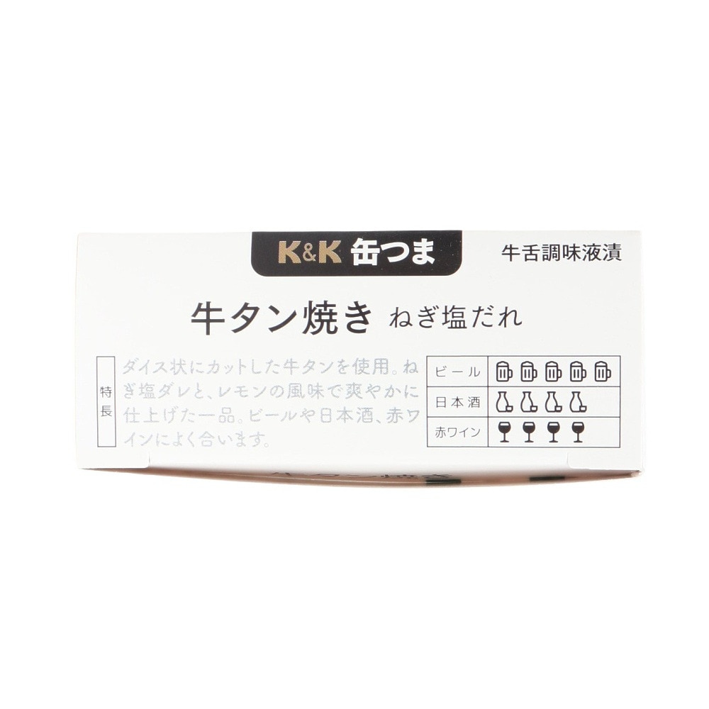 K&K（K&K）（メンズ、レディース、キッズ）缶つま 牛タン焼き ねぎ塩だれ 60g 0417413