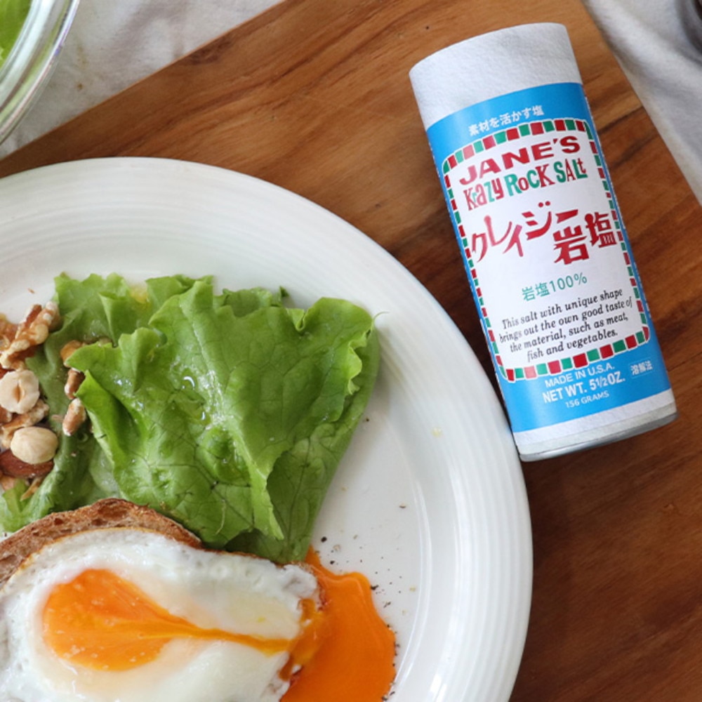 ジェーン（JANE s） クレイジー岩塩 156g ASH 021495 キャンプ BBQ 調味料 アウトドア
