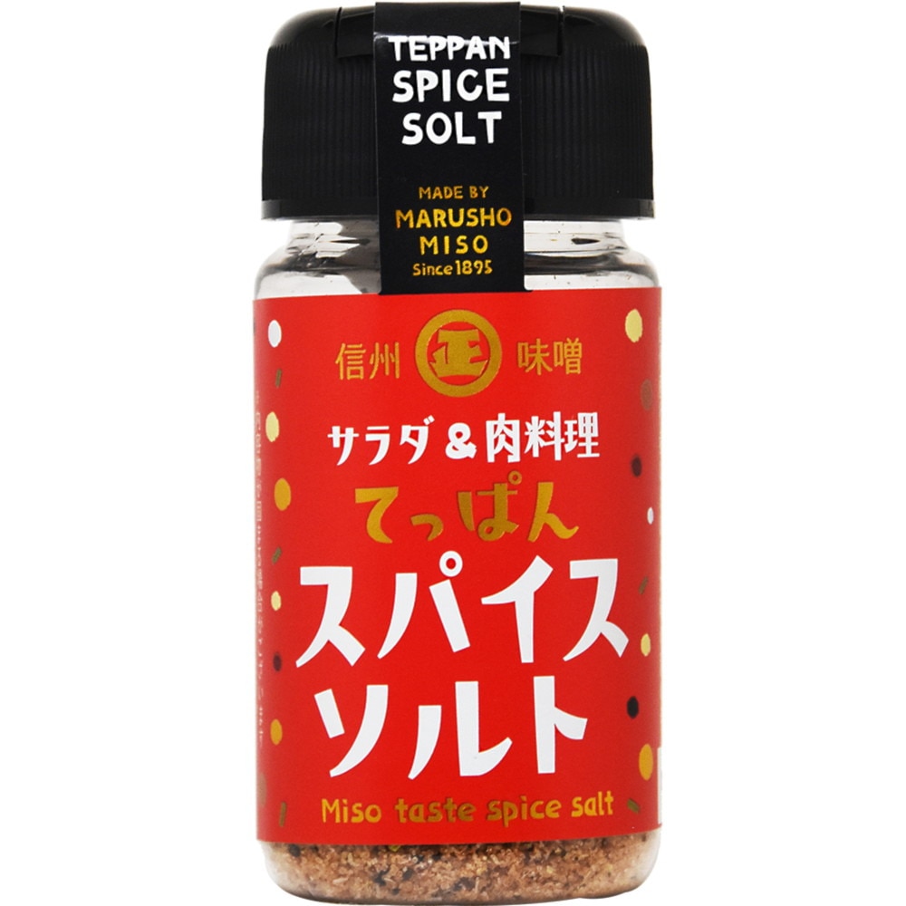 丸正醸造（marusho jozo） てっぱんスパイスソルト 75g 489 キャンプ BBQ 調味料 アウトドア