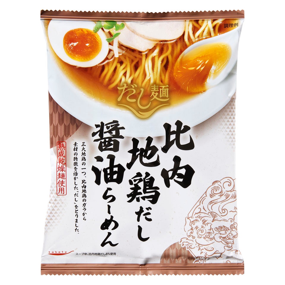 K&K（K&K） tabeteだし麺 比内地鶏だし 醤油らーめん 5132254